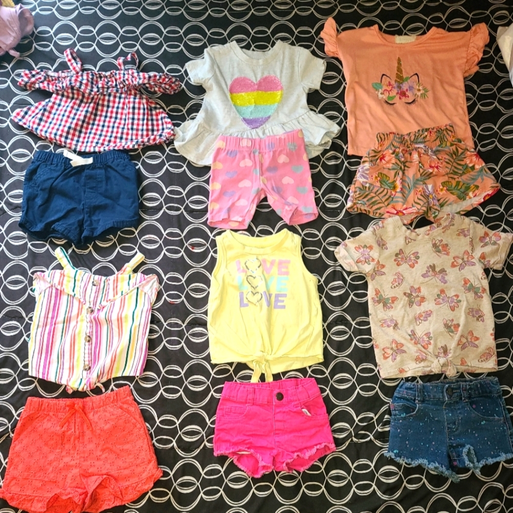 Toddler girl outfit bundle